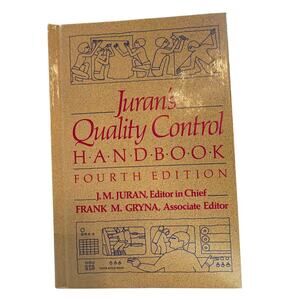 Juran’s Quality Control Handbook (Fourth Edition)